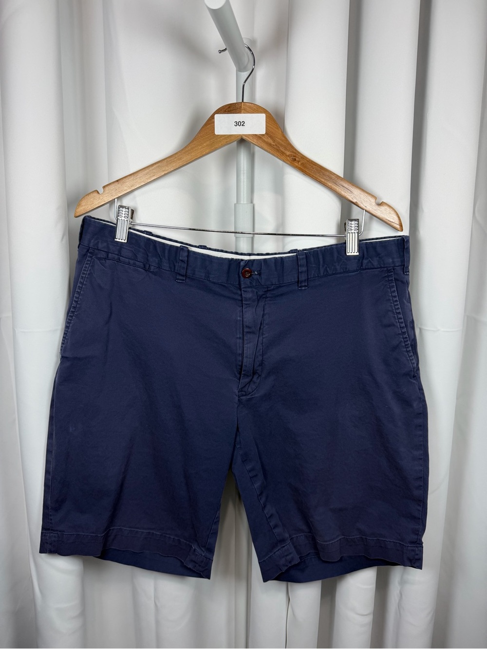 Polo Golf Ralph Lauren Men’s Shorts 36 Navy Cotton Twill Stretch Chino Golf